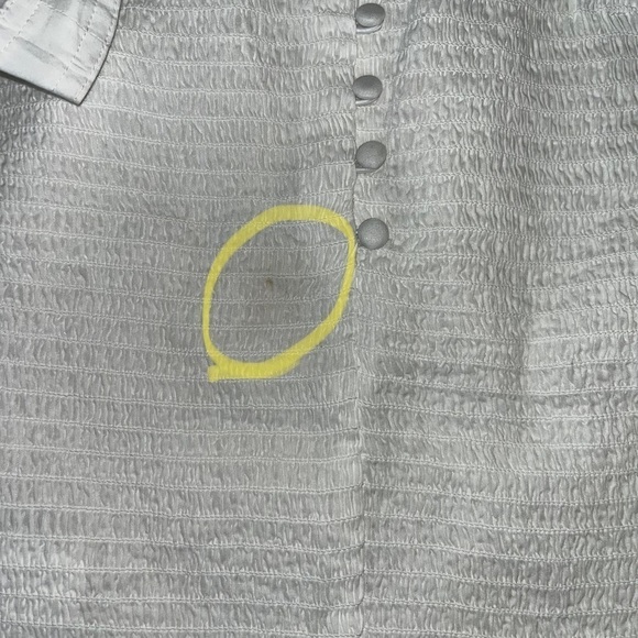 Madewell Lucie Smocked Tank Top NE251 White XS - Picture 6 of 8